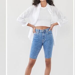 SLVRLAKE Beatnik Denim shorts